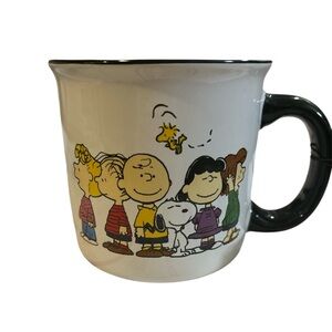 Peanuts Character Mug with Black Handle NWOT